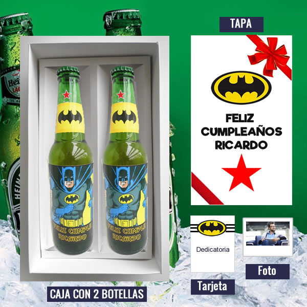 Pack Cerveza Personalizada # 07 de Batman | Regalos para Enamorados |  Regalos Peru | Delivery de Regalos Lima | Chocolategrama | Tazas  Personalizadas Peru | Almohadas Personalizadas Peru