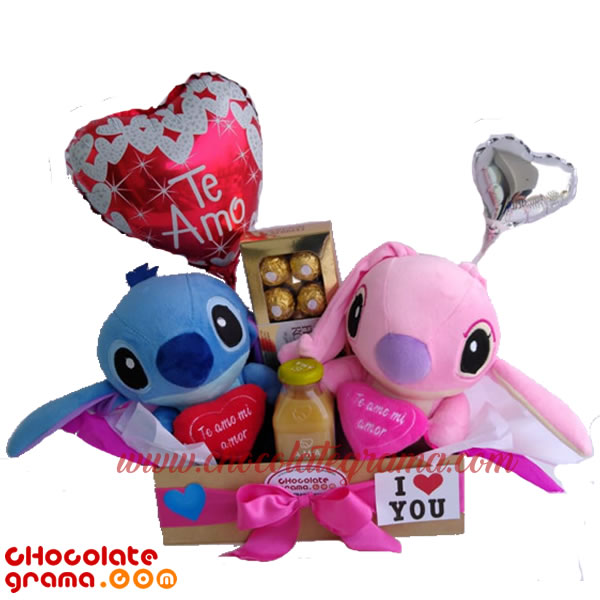 Regalo de Amor Stitch, Regalos para Enamorados, Regalos Peru, Delivery  de Regalos Lima, Chocolategrama, Tazas Personalizadas Peru