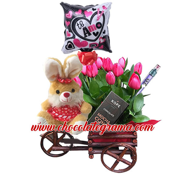 regalos de amor, regalos para enamorados, regalos con rosas San Valentin, detalles con amor, delivery de regalos